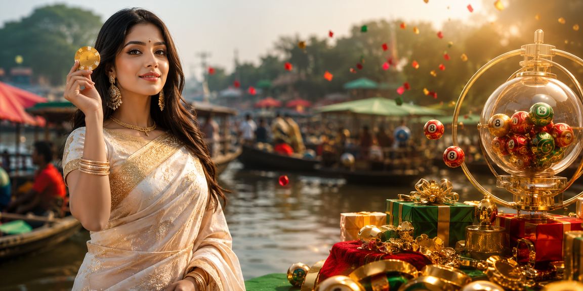 বরিশালে অনলাইন লটারি ও গেম উপভোগ